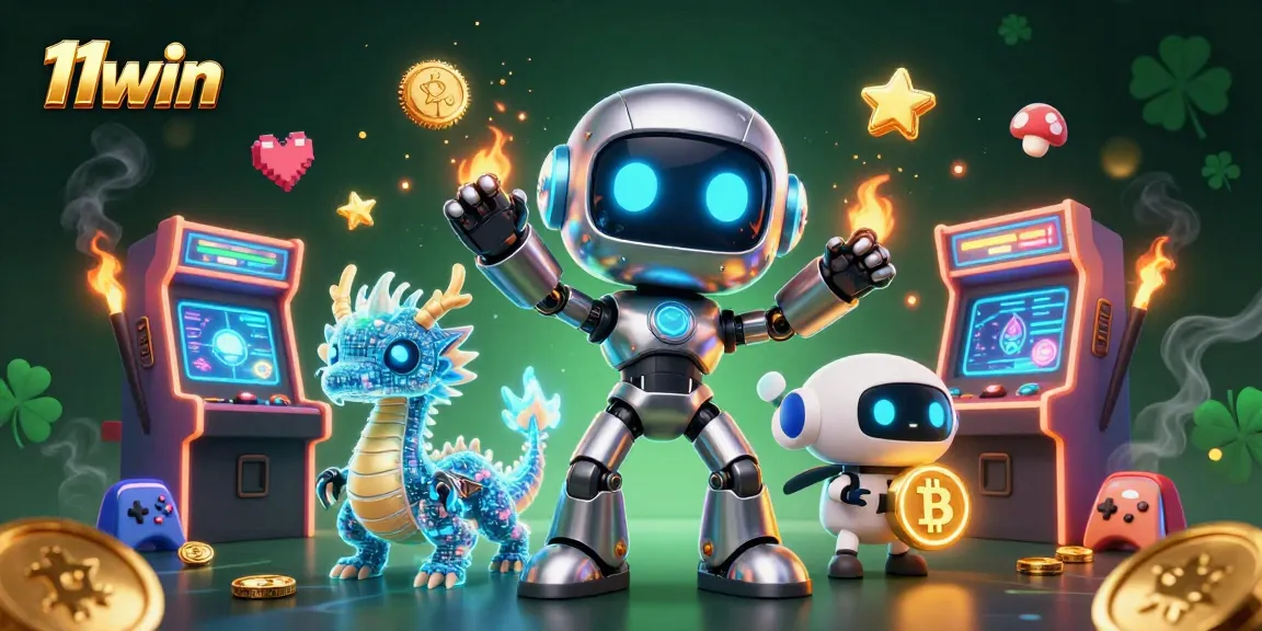 Engage with 11win's thrilling casino ambiance through a vibrant gaming scene.